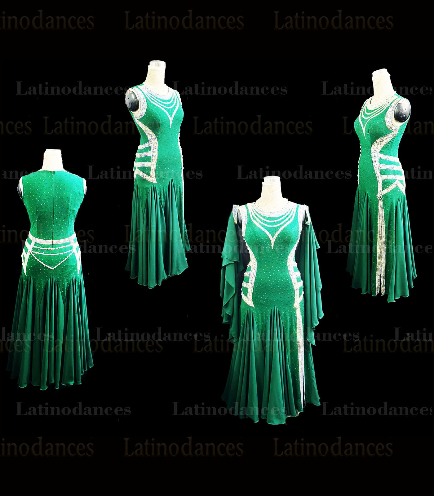 Green-smooth-dress-sm402b-overview